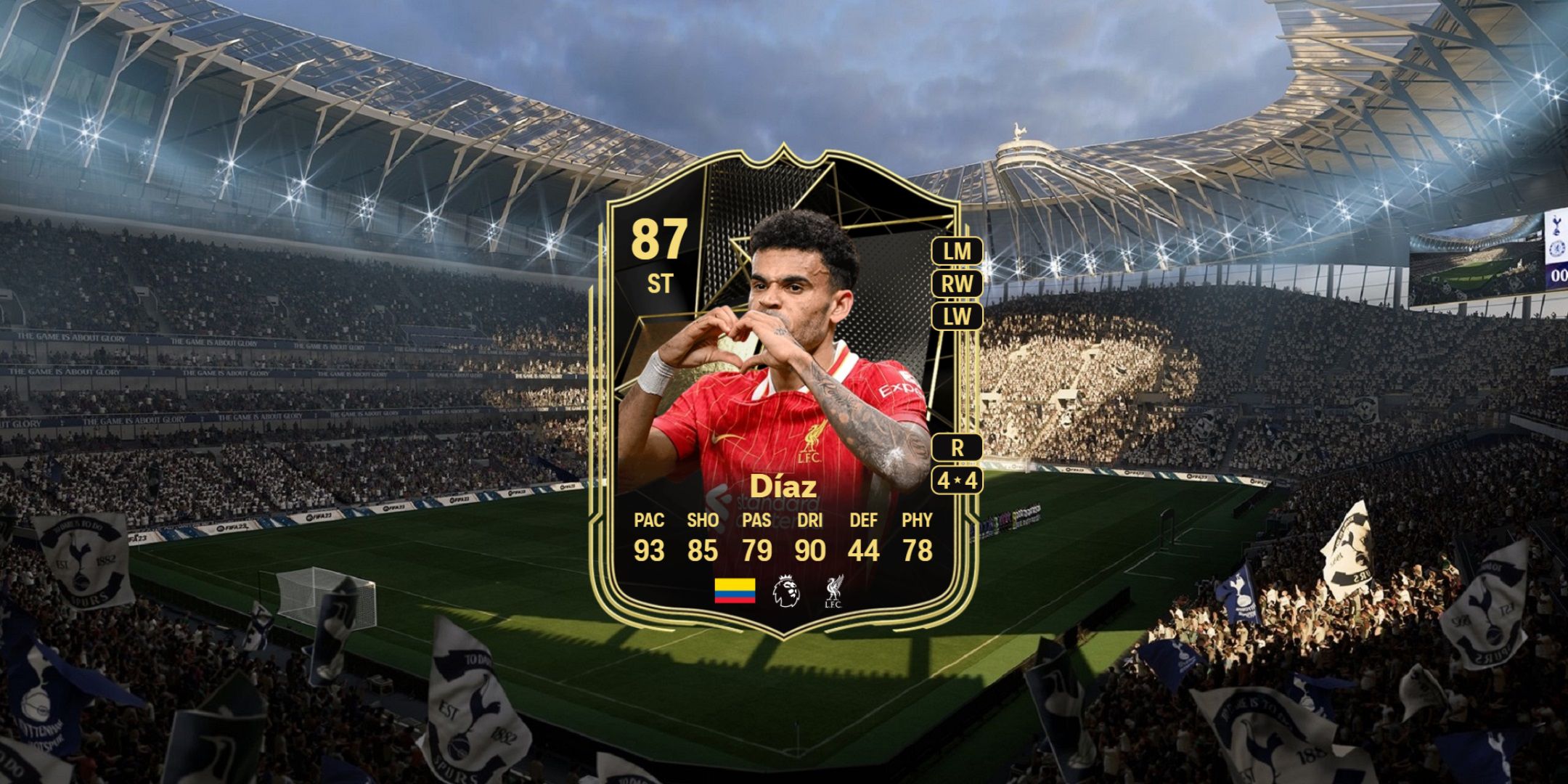 کارت لوئیس دیاز در EA Sports FC 25.