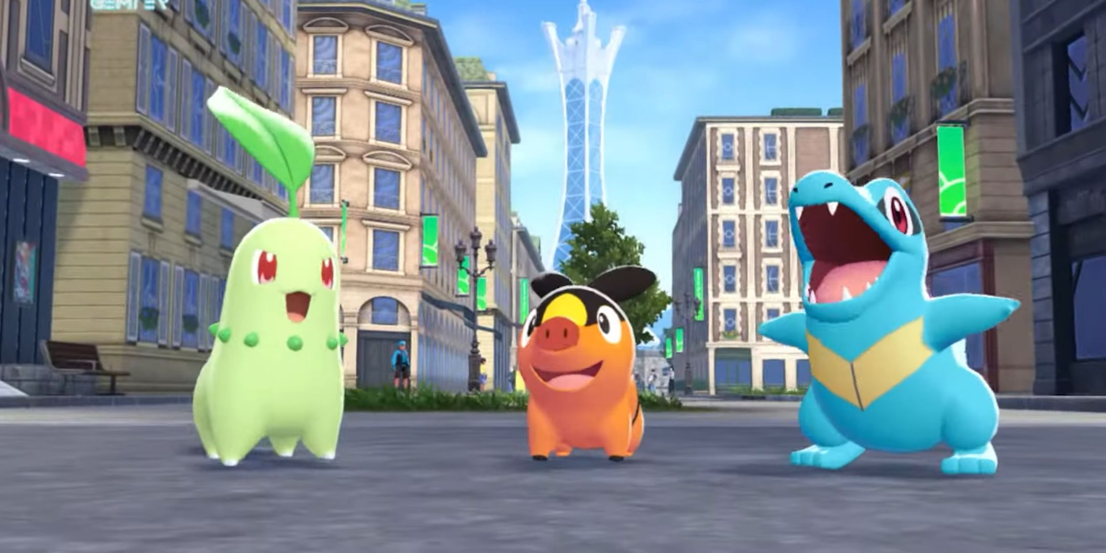 Lumiose City Chikorita Pokemon Legends Z-A