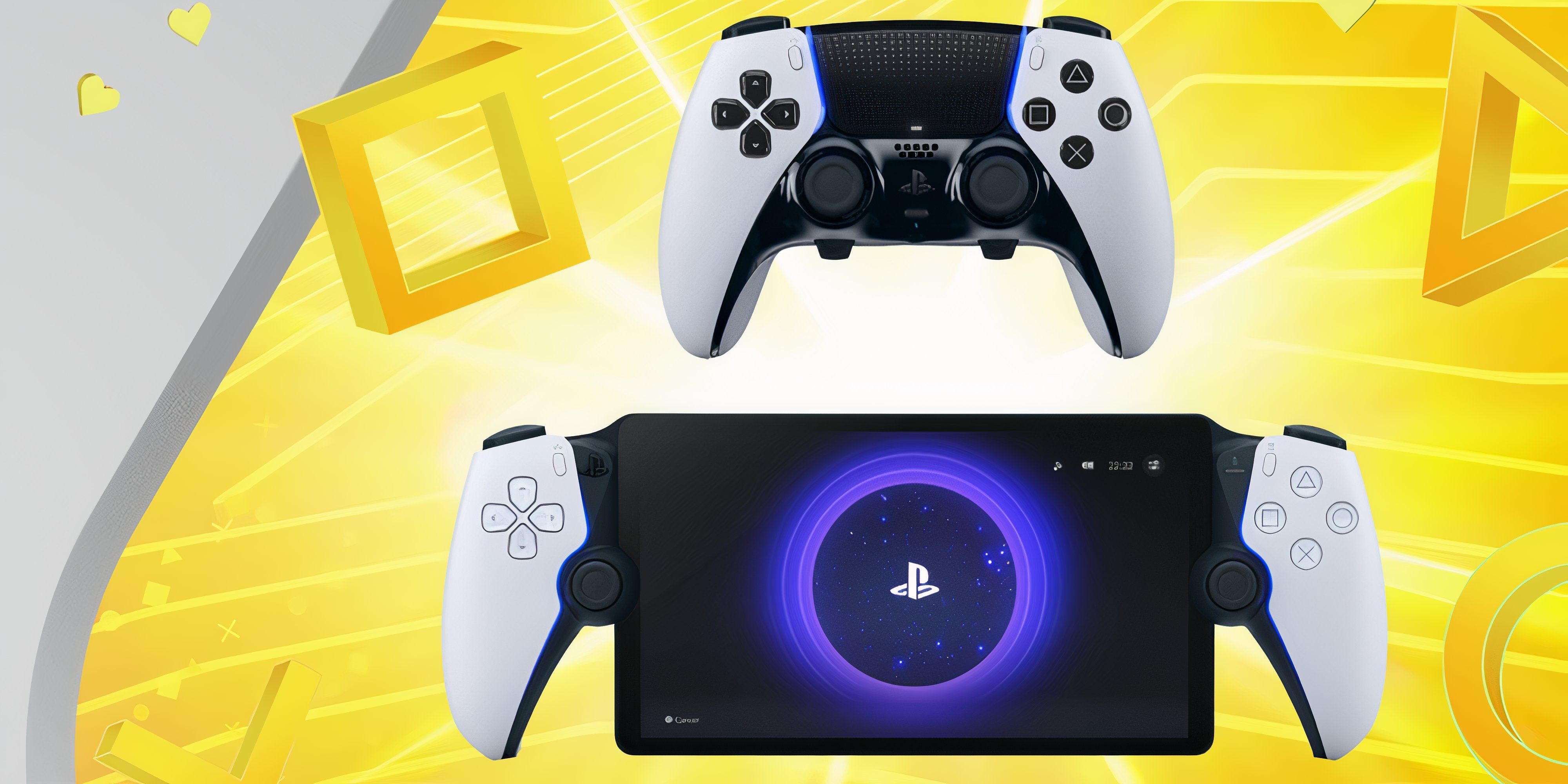 ps5 dualsense edge and playstation portal.