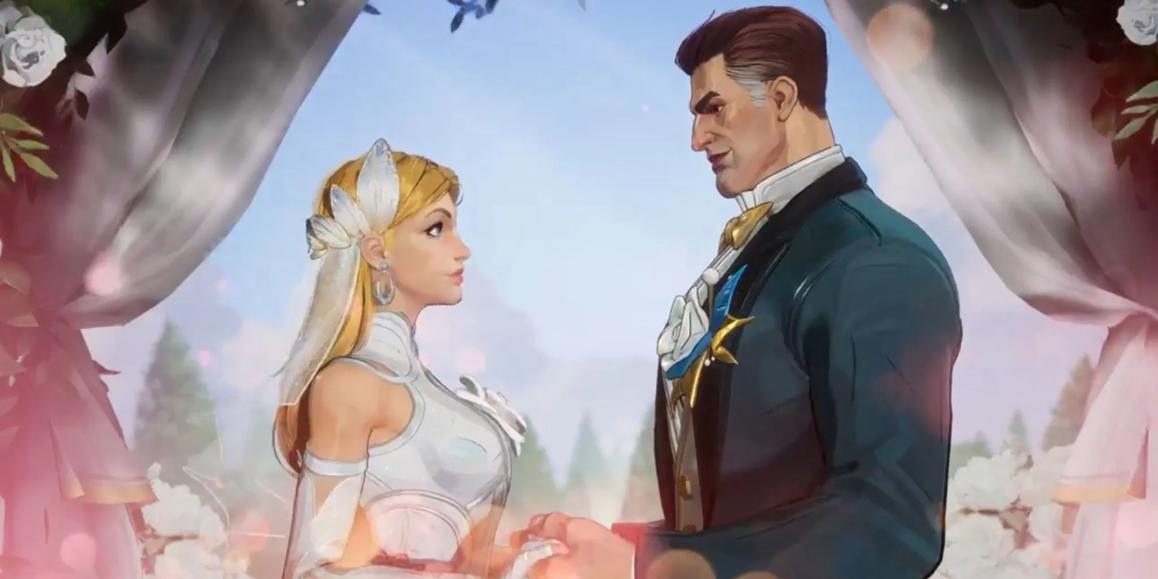 mister fantastic and invisible woman getting married in marvel rivals.