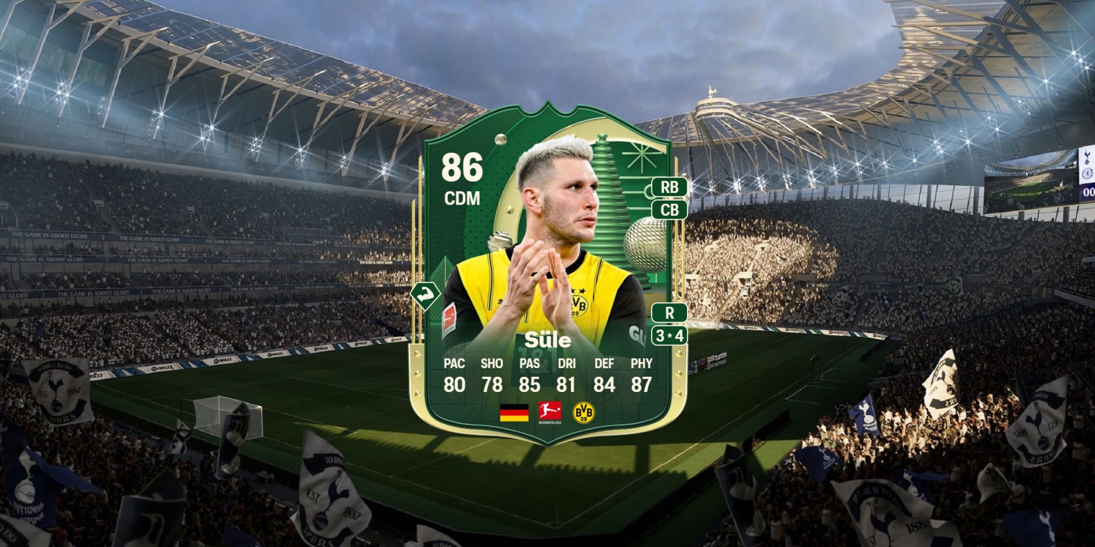 کارت نیکلاس سول در EA Sports FC 25.