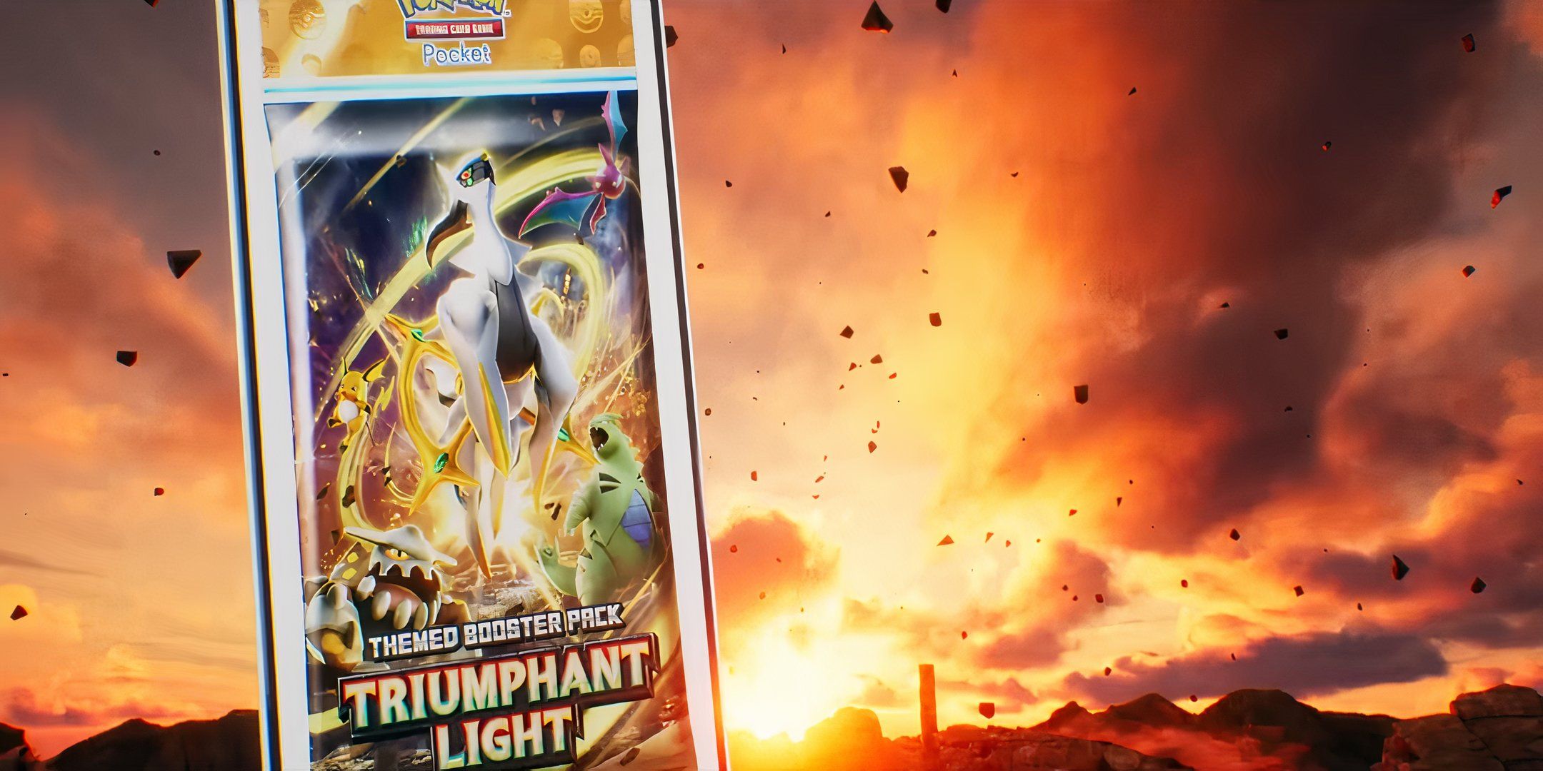 Pokemon tcg pocket officially reveals triumphant light coming tomorrow