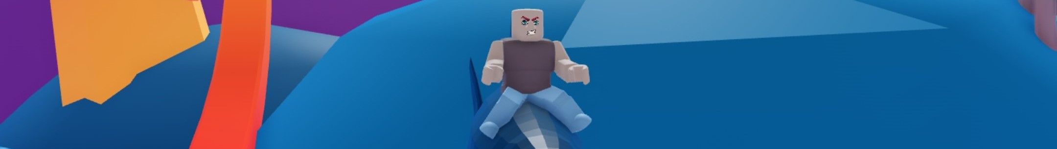 a player in Fish Training on Roblox