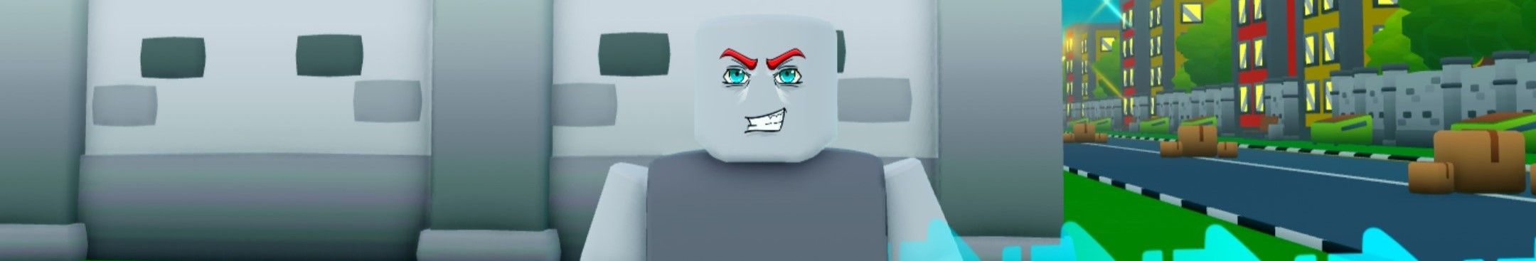 a player in Shoot Run Simulator on Roblox