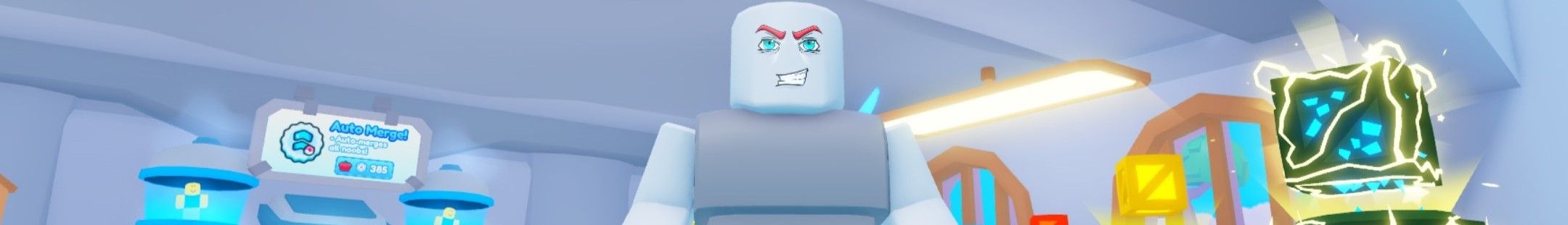a player in Noob Merge Army on Roblox
