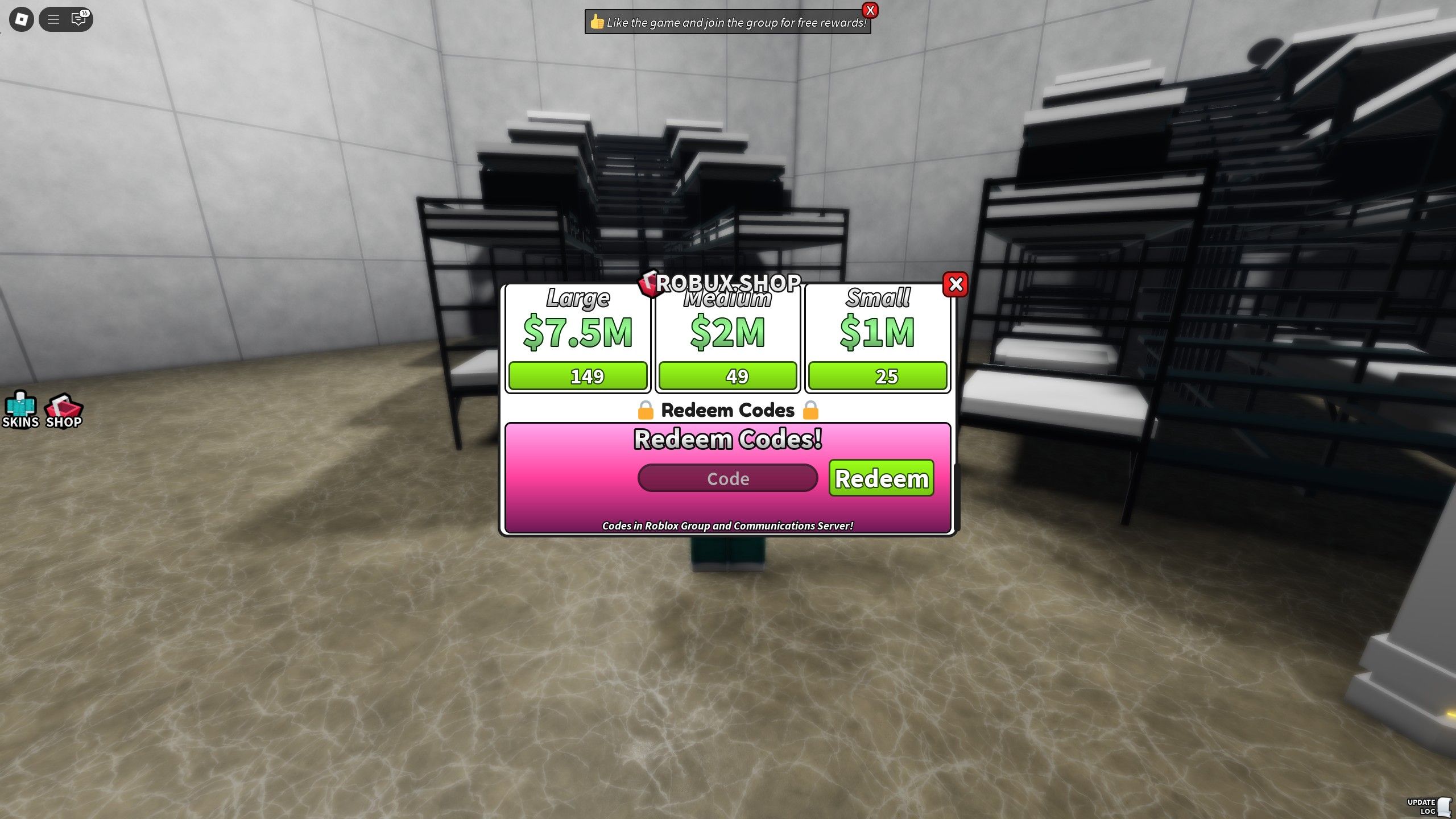 Octopus game codes roblox