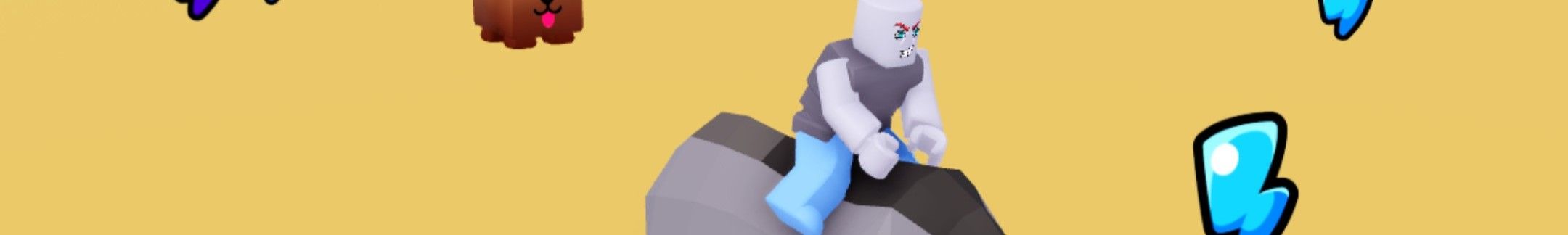 a player in Super Animal Race Simulator on Roblox