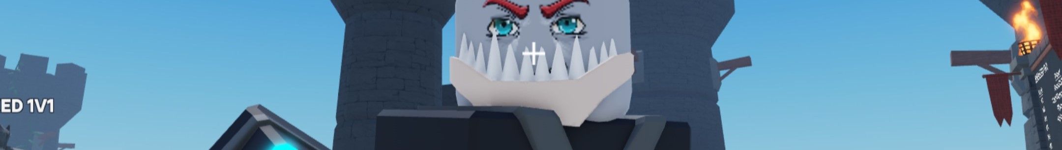 a player in RAMPANT REBORN on Roblox
