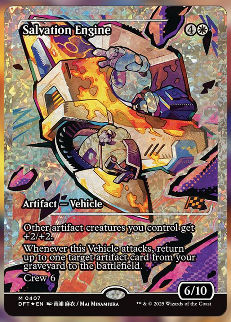 Salvation Engine Japan Showcase foil