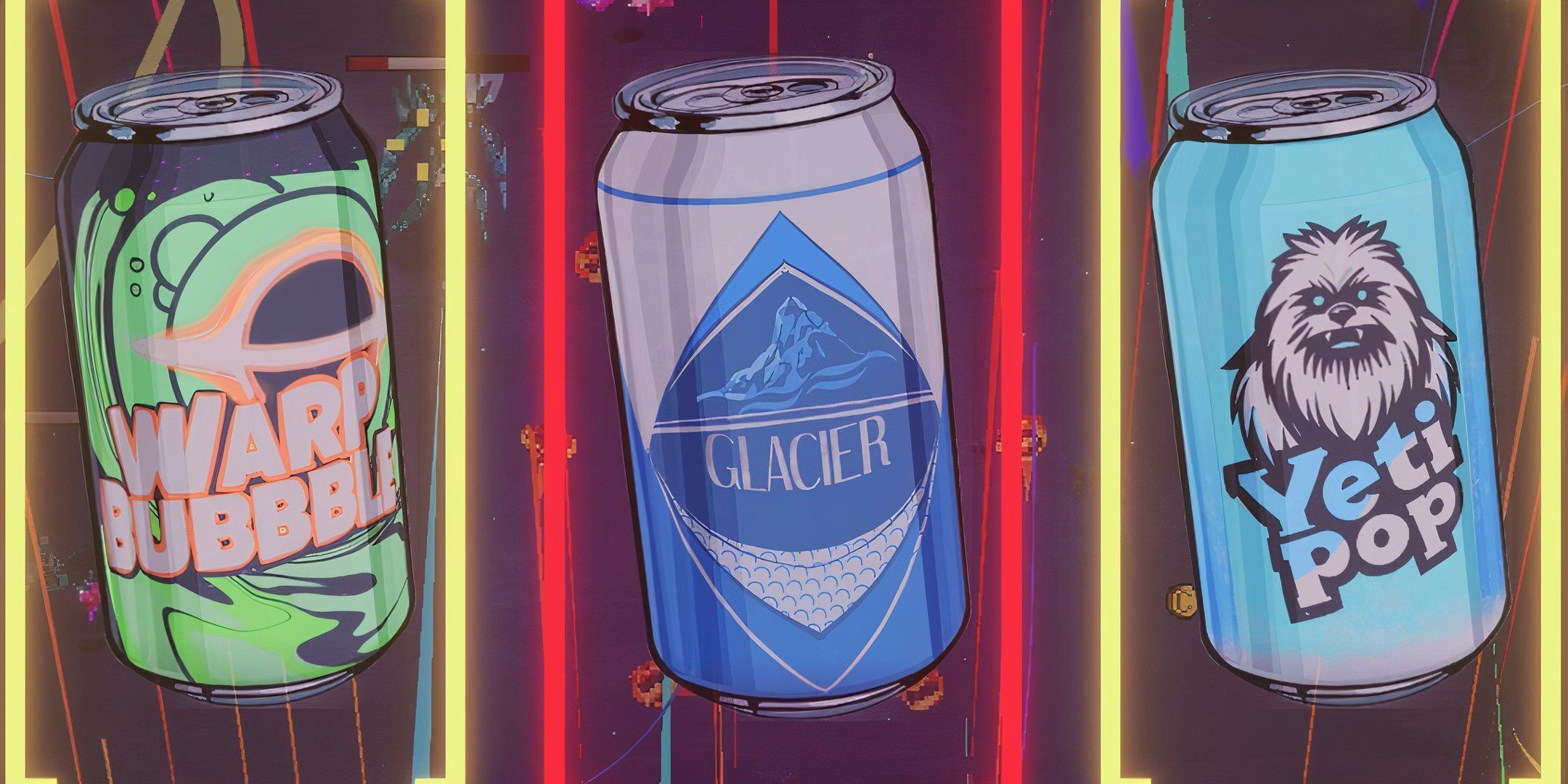 Some Sodas in Sodaman.