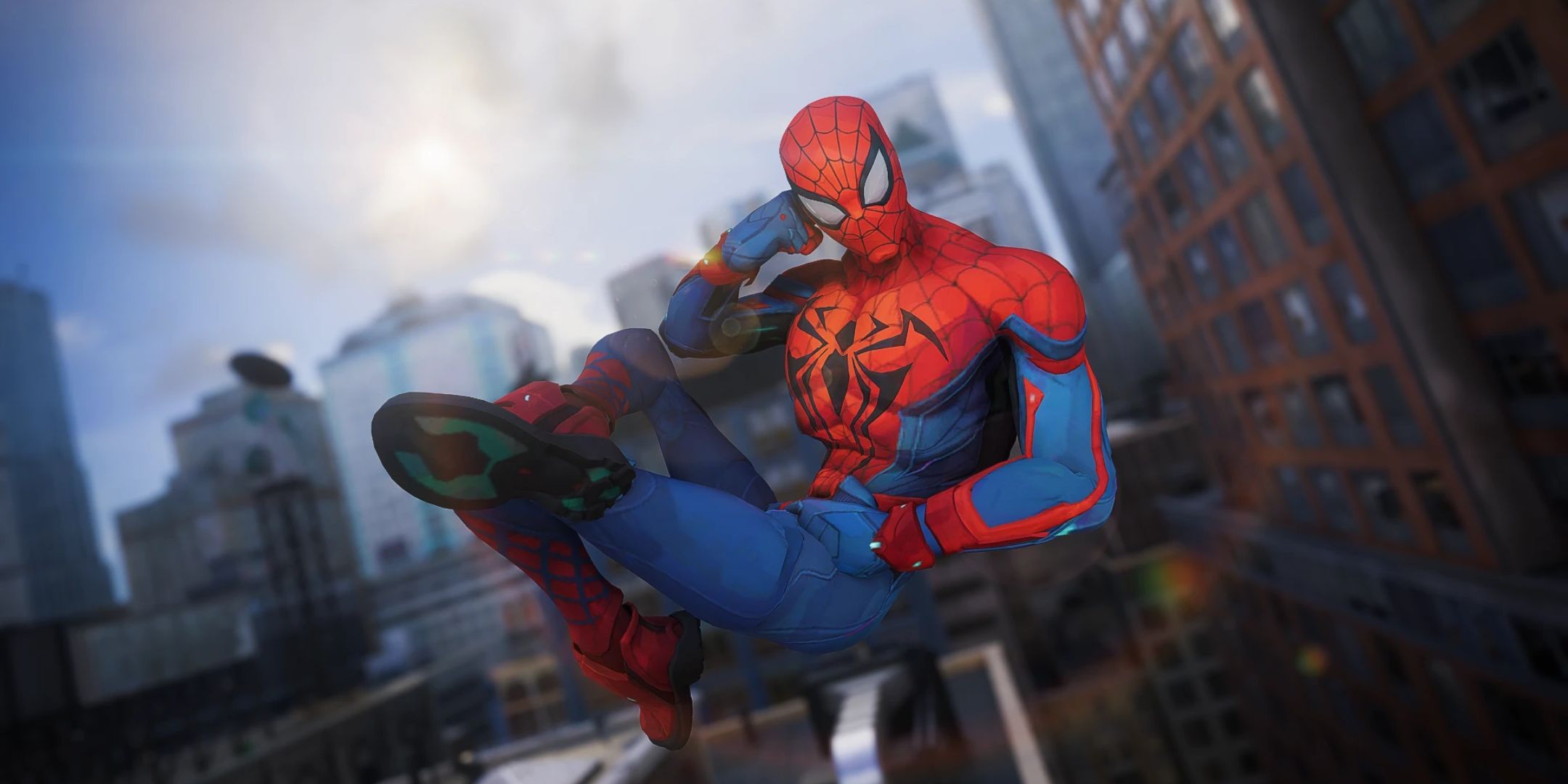 A mod for Marvel&rsquo;s Spider-Man 2 that adds the Rivals Spidey suit.