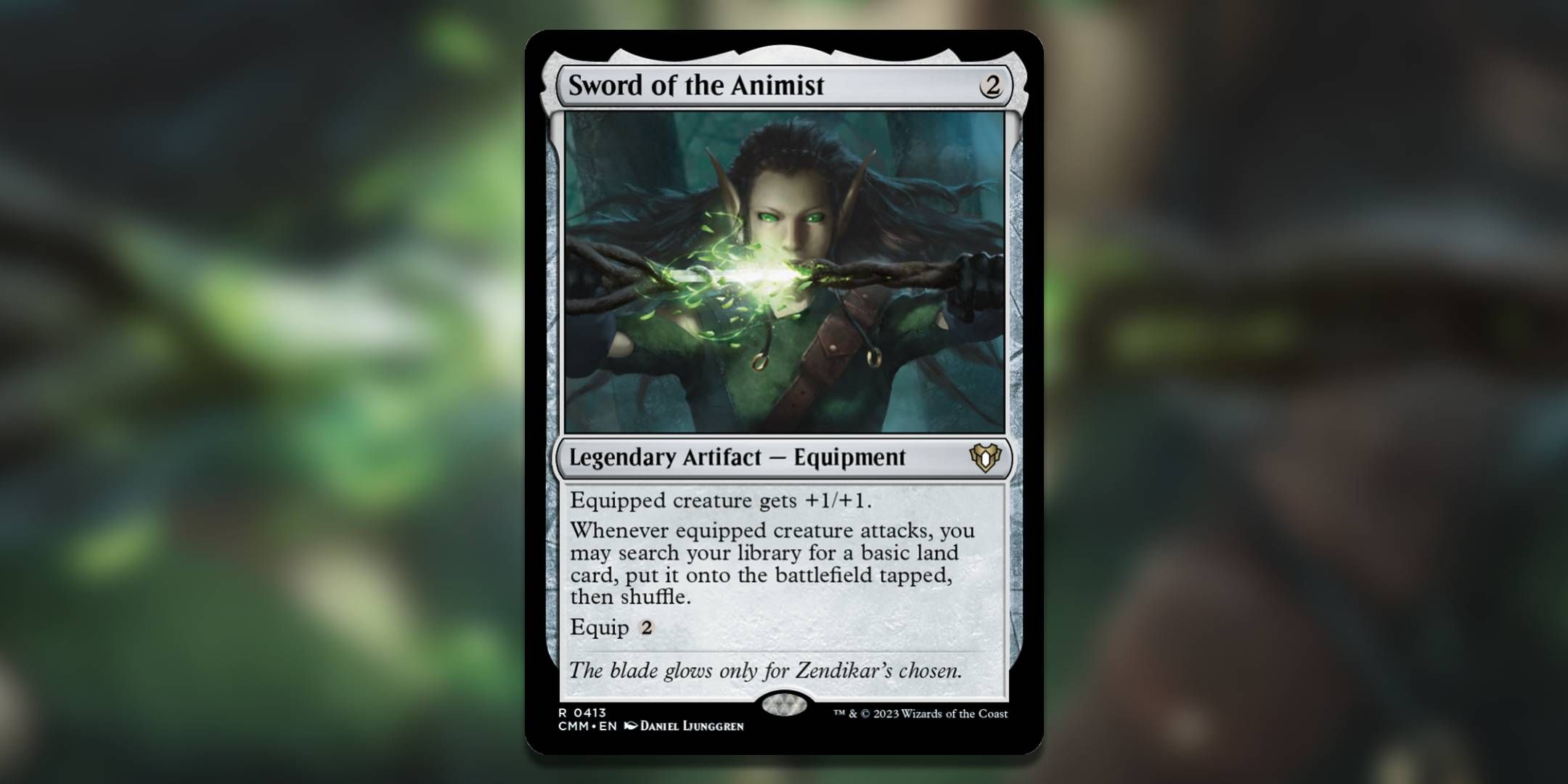 Anemist's collective card sword through Daniel Longgirin.