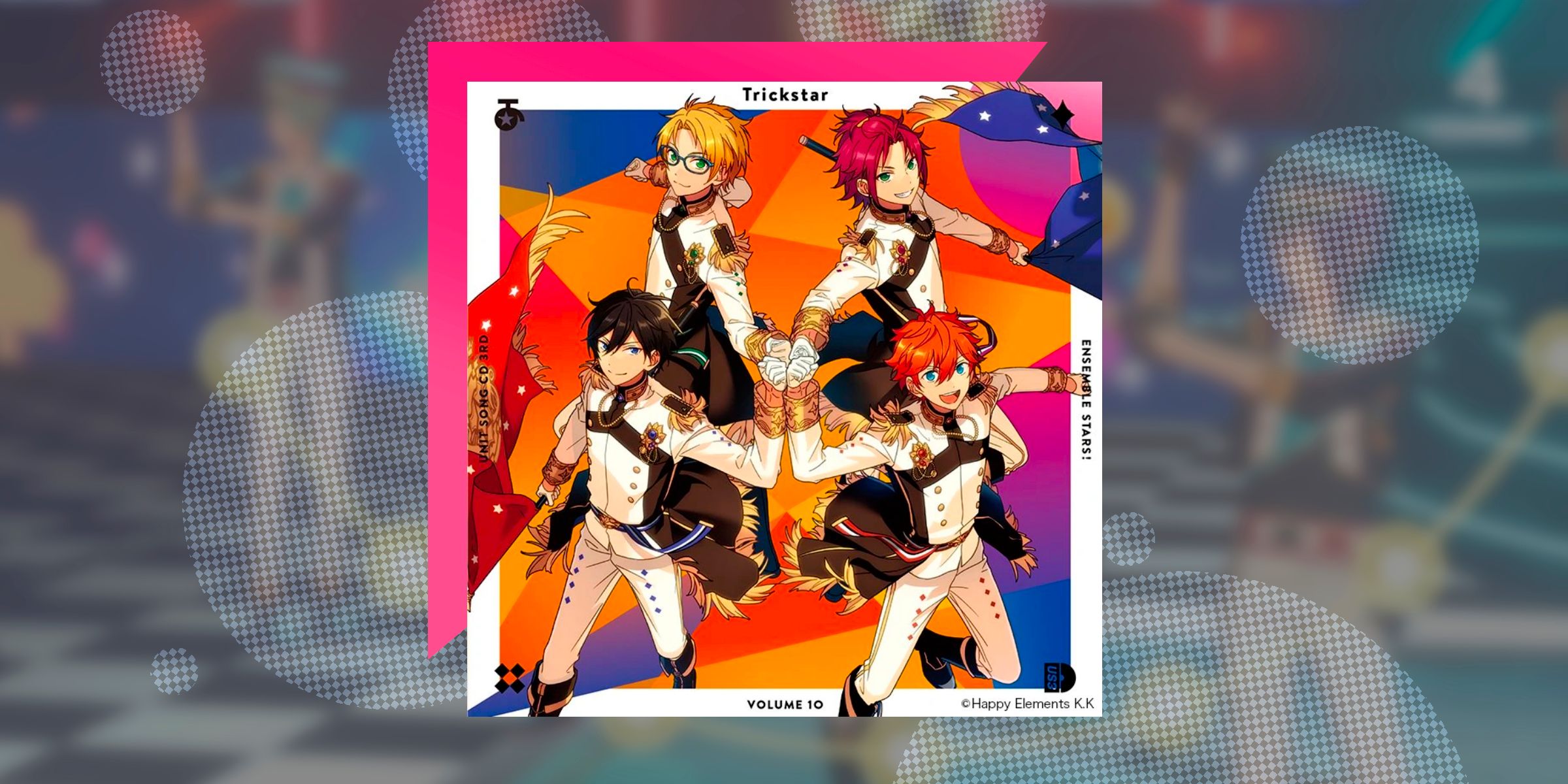 The Track Cover For The Song Breakthrough By KOUGA And Yoshinori Nakamura In Ensemble Stars Music.