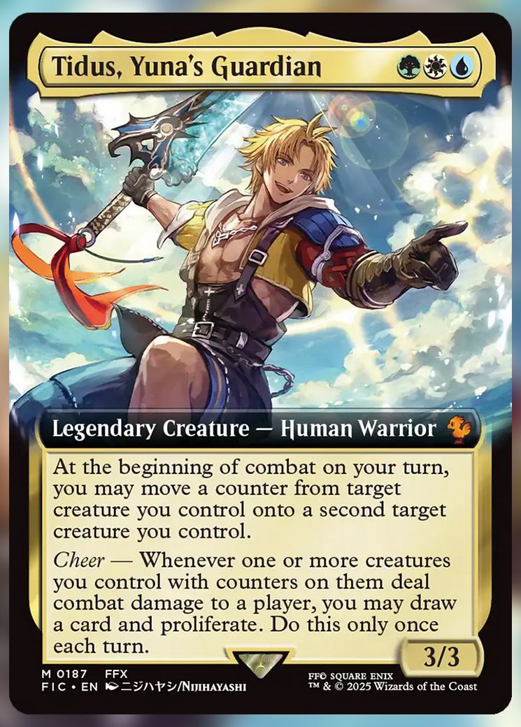 Tidus, Yuna&rsquo;s Guardian extended