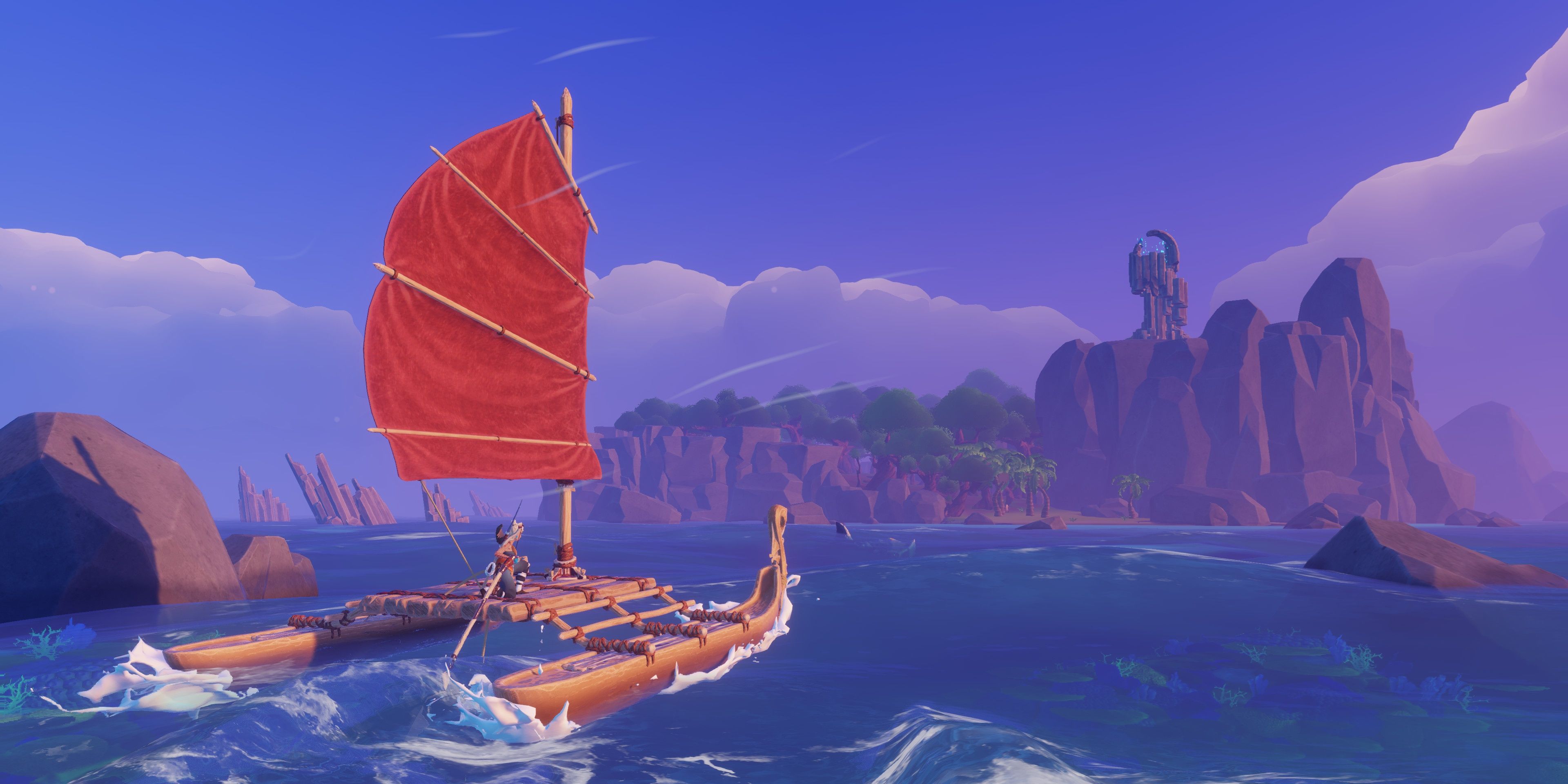 PixARK: The beginning of the journey across the archipelagos.