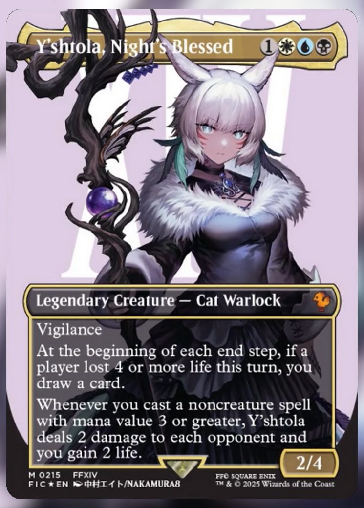 Y&rsquo;Shtola, Night&rsquo;s Blessed manga