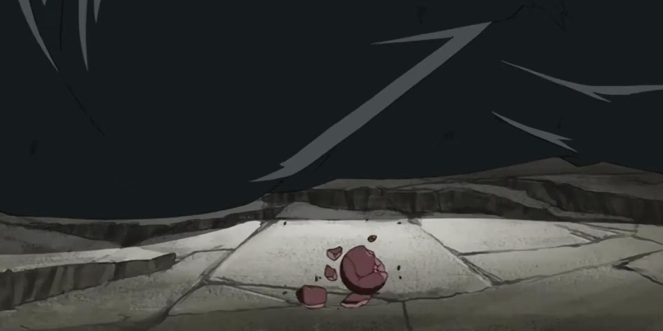 A broken philosopher stone in the Filmial Alchemist Brotherhood.