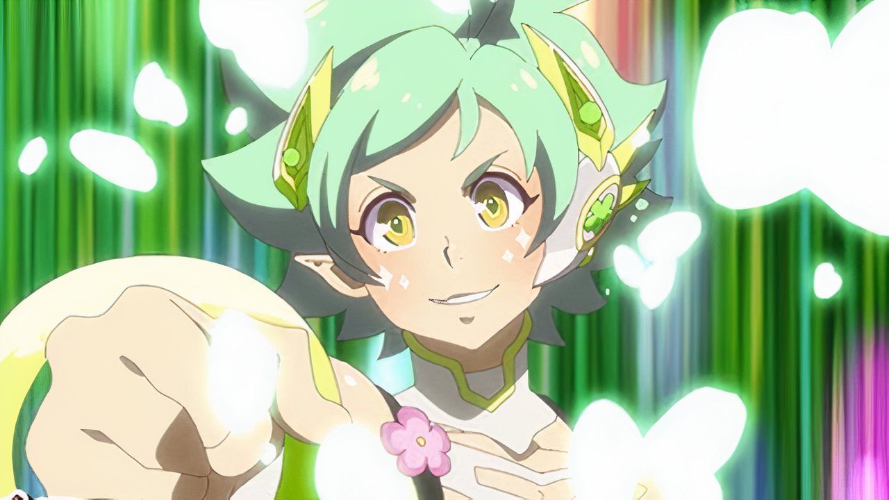 A magical transformation in Fairy Ranmaru, featuring Juka.