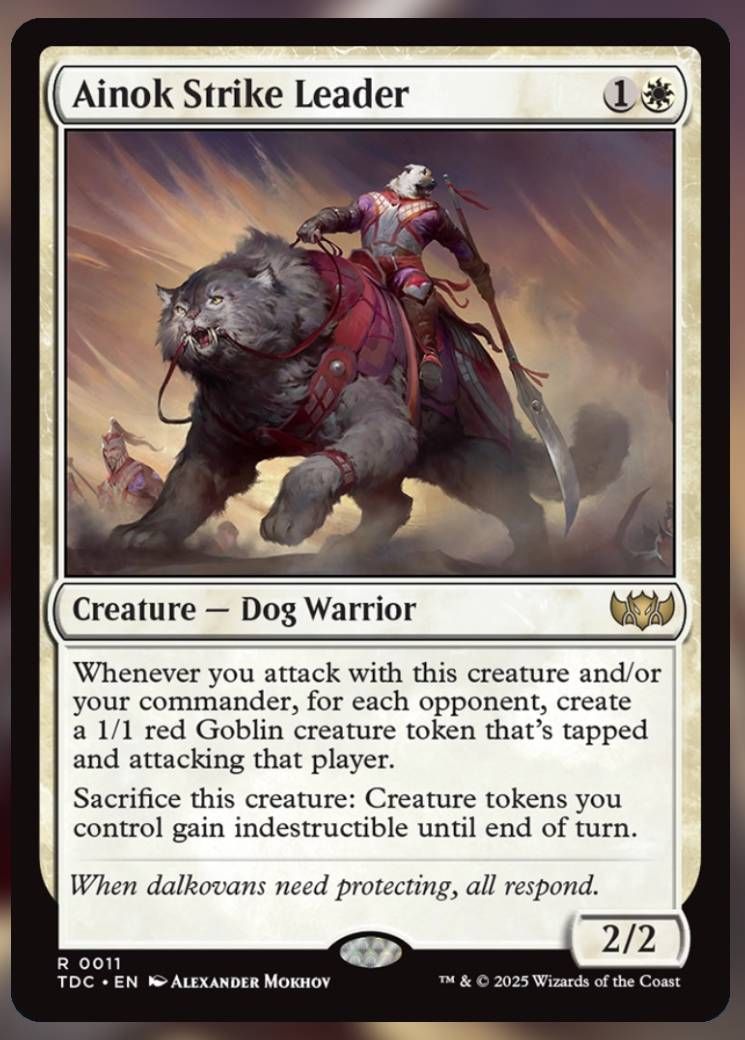 Ainok Strike Leader