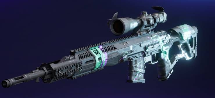 Bad Reputation Marksman Rifle Default Skin Fragpunk