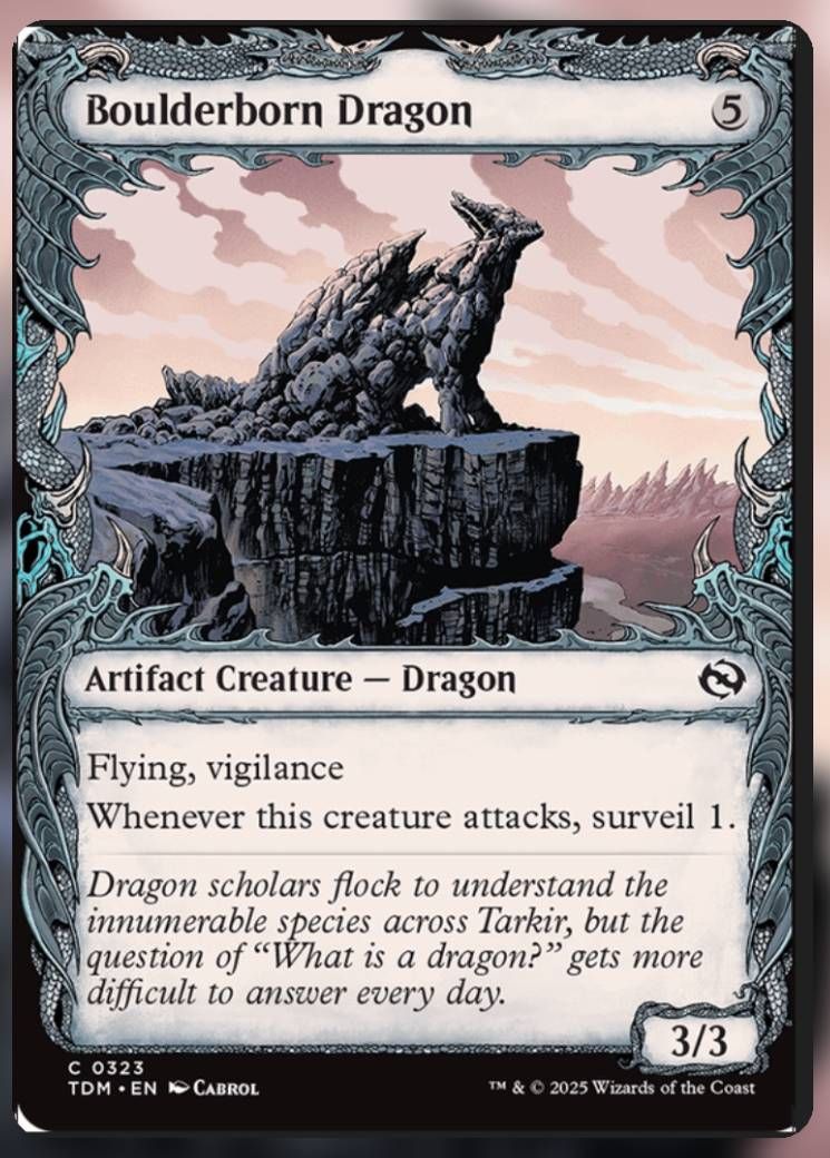 Boulderborn Dragon Alt Art