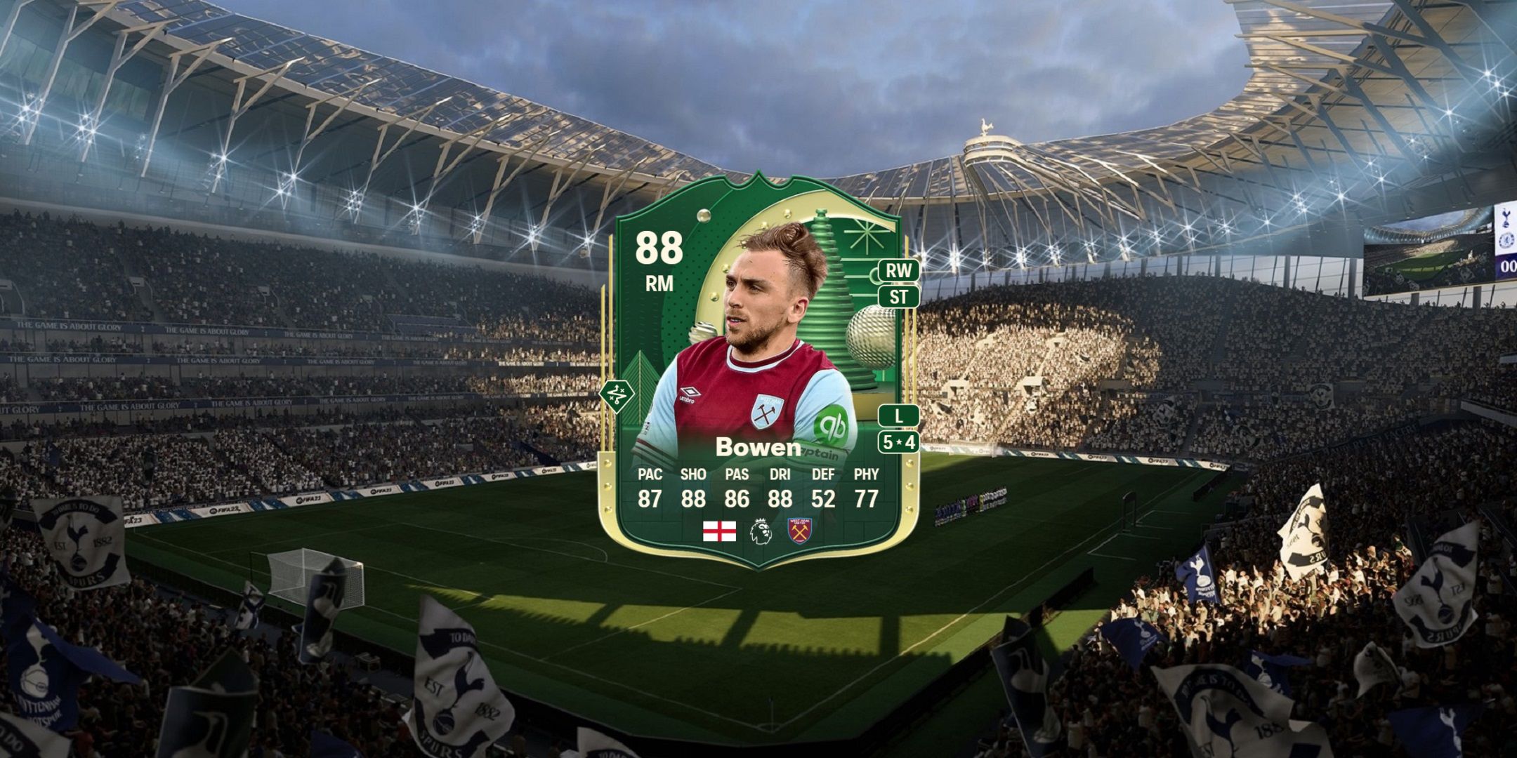 کارت بوون در EA Sports FC 25.