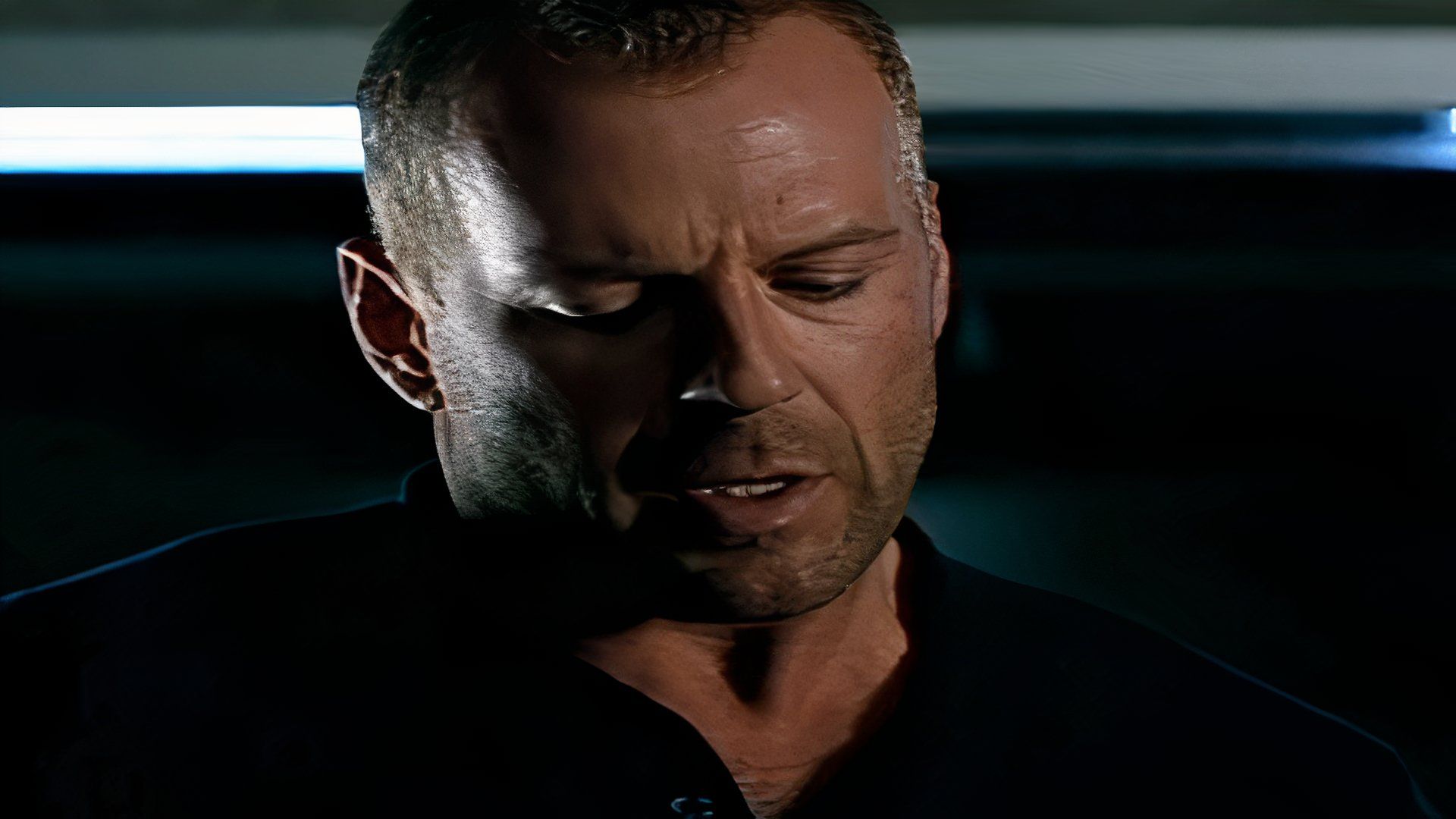 Bruce Wilis as Harry Stempur in Armajiden.