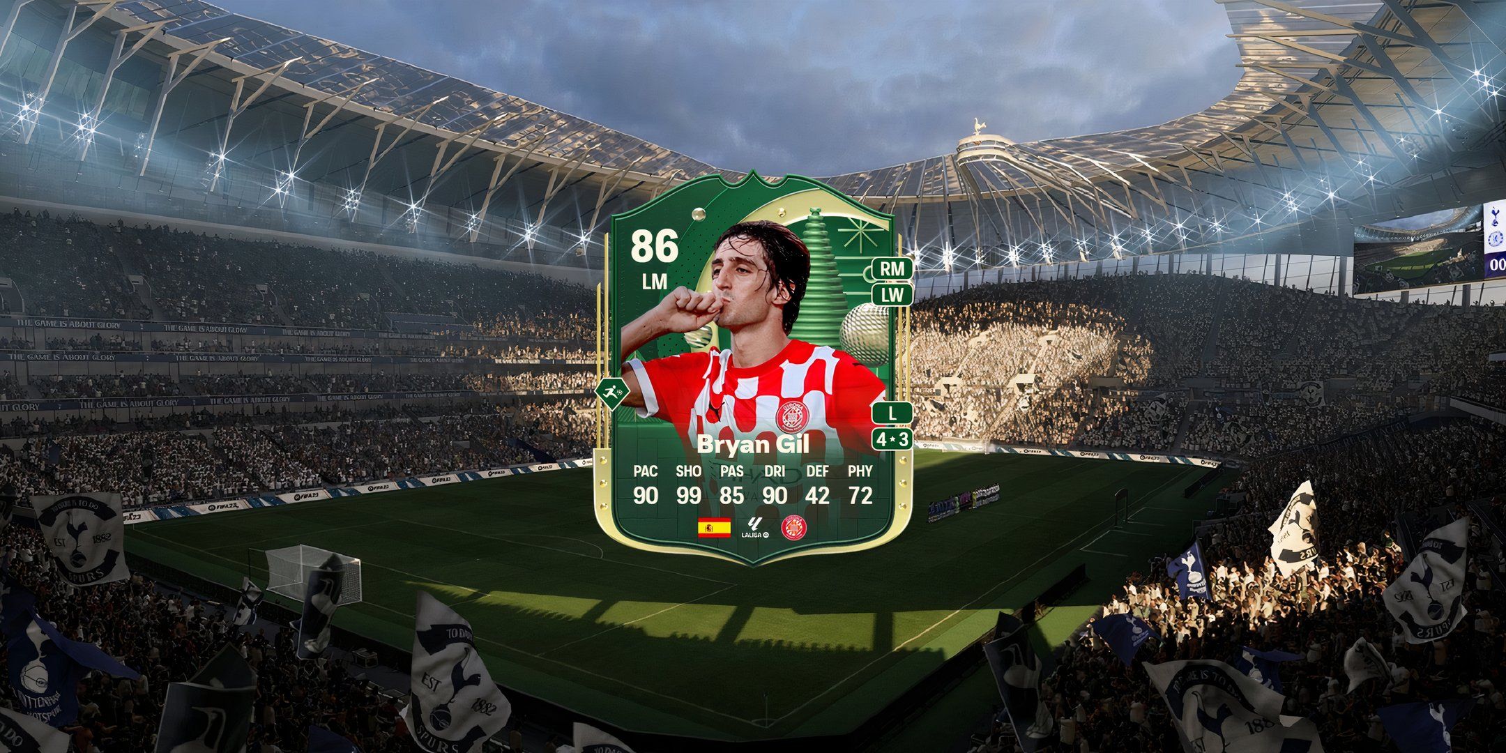 کارت برایان گیل در EA Sports FC 25.