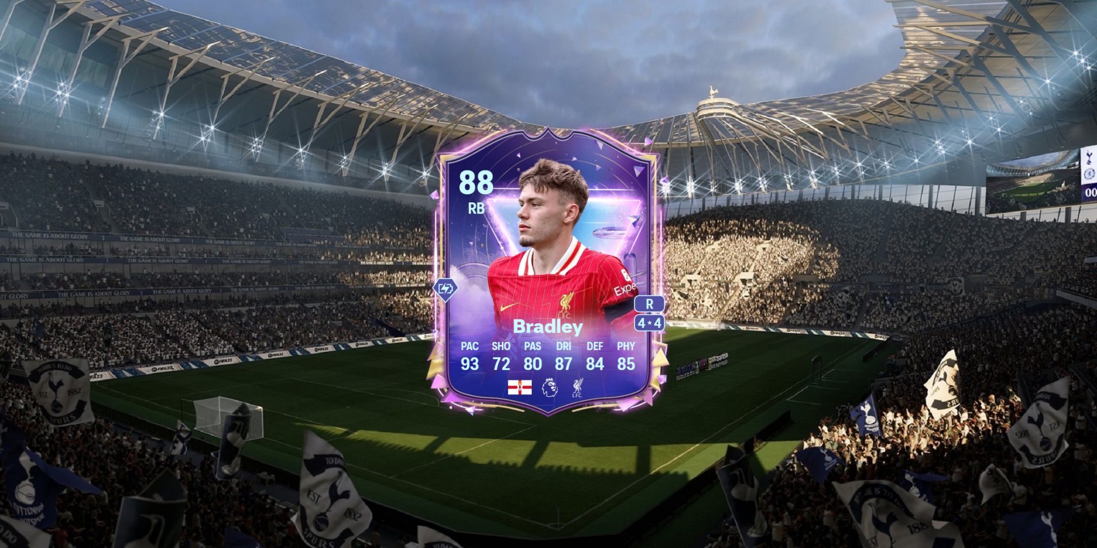 کارت Conor Bradley در EA Sports FC 25.