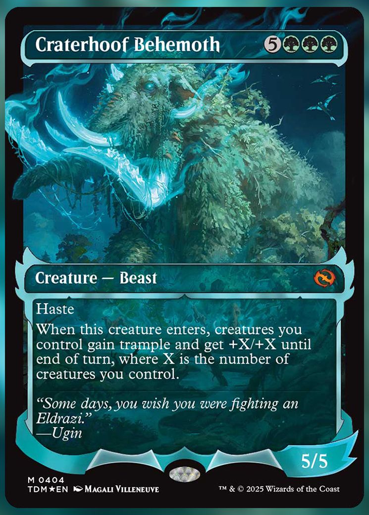 Craterhoof Behemoth ghostfire