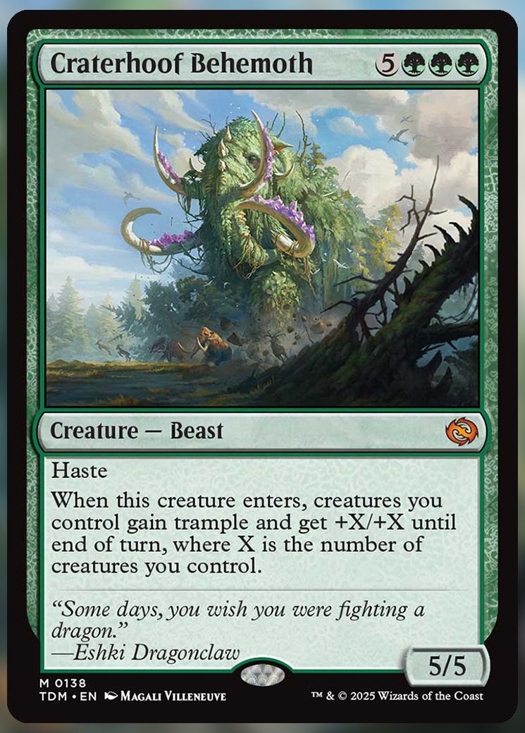 Craterhoof Behemoth