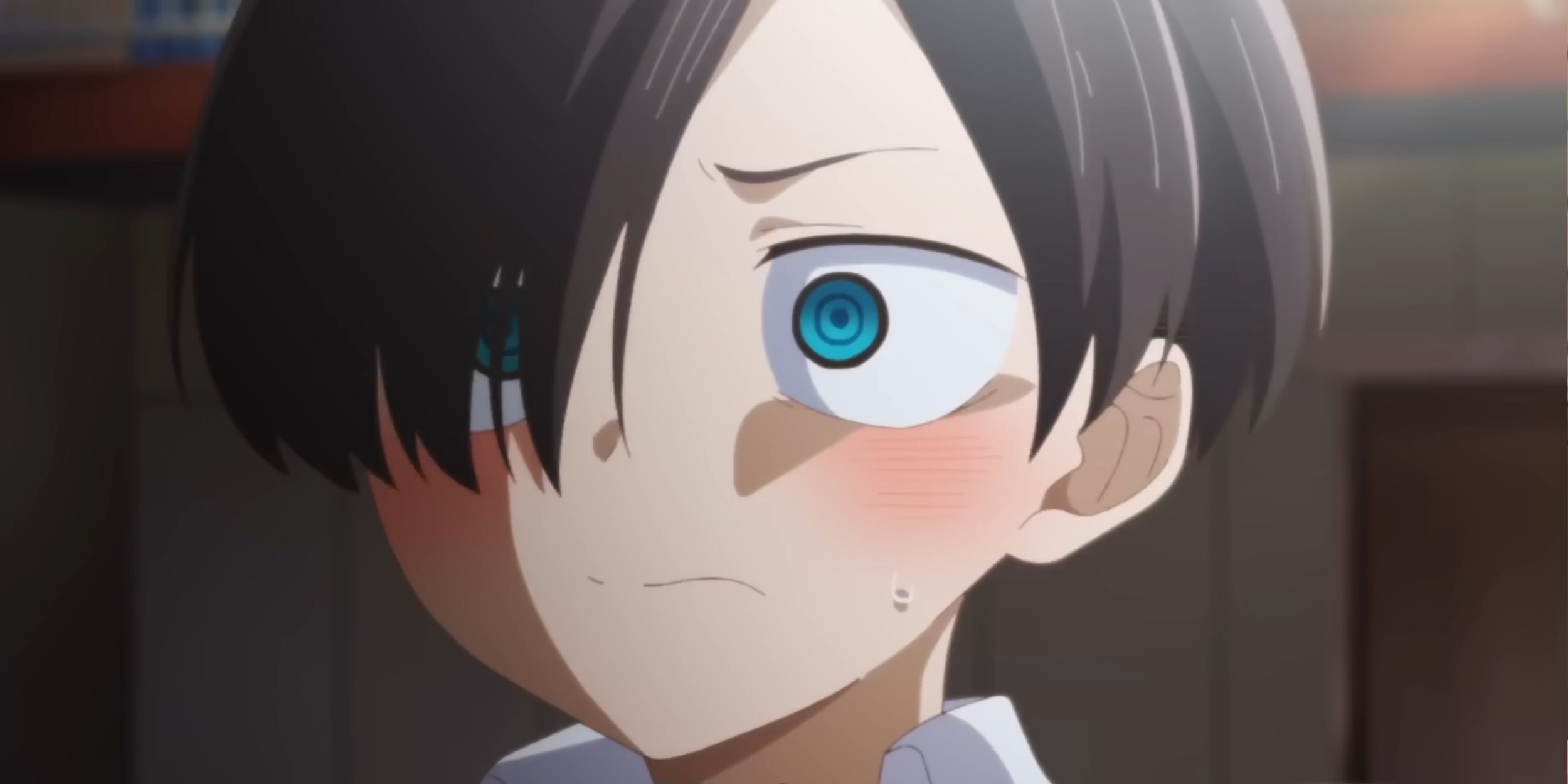 A startled Ichikawa from The Dangers In My Heart.