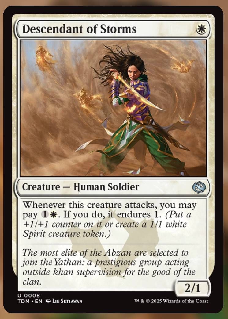 Descendant of Storms