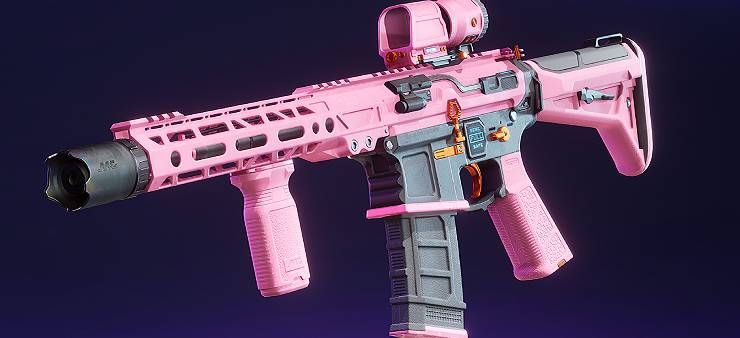 Discipline Assault Rifle Rosepink Fragpunk Skin