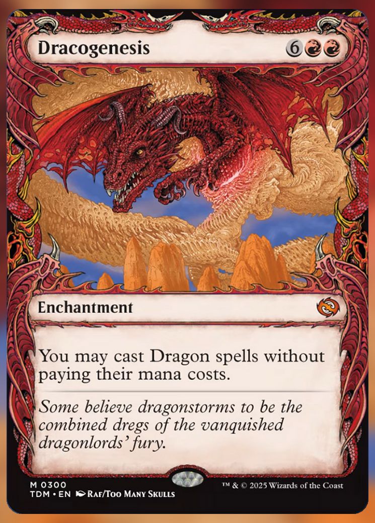Dracogenesis draconic frame