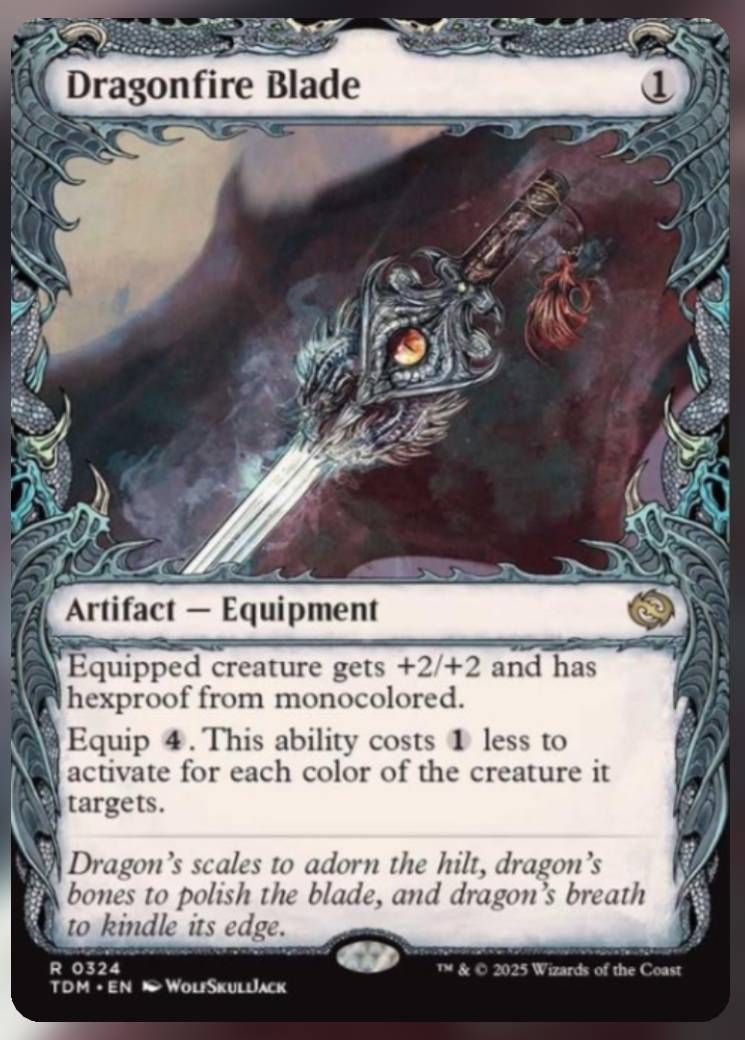 Dragonfire Blade Alt Art