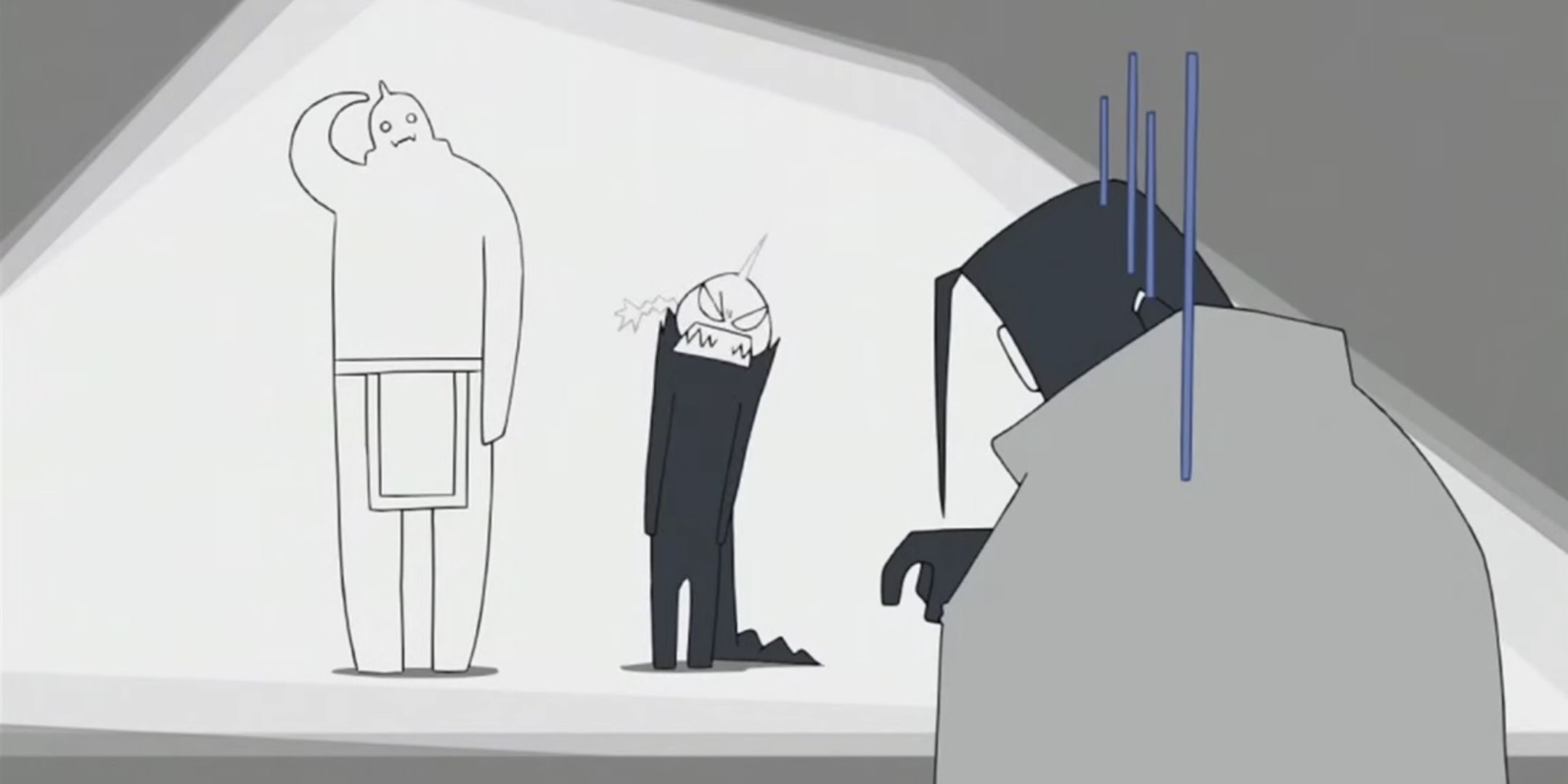 Edward is getting angry at the Full Metal Alchemist Brotherhood called Little.
