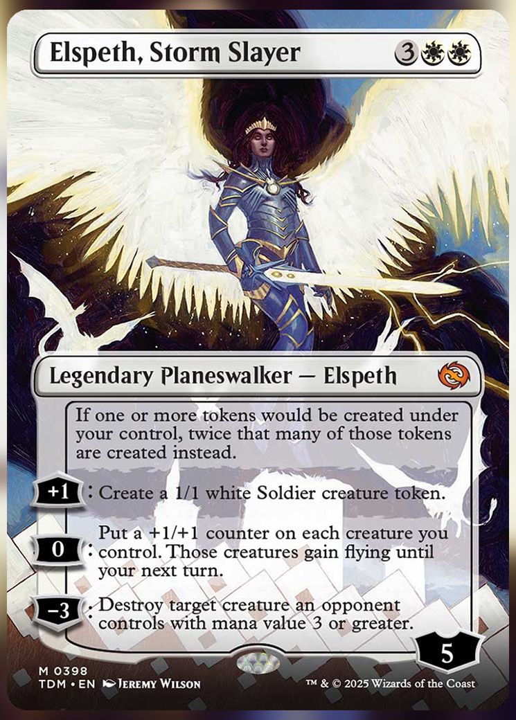 Elspeth, Storm Slayer borderless