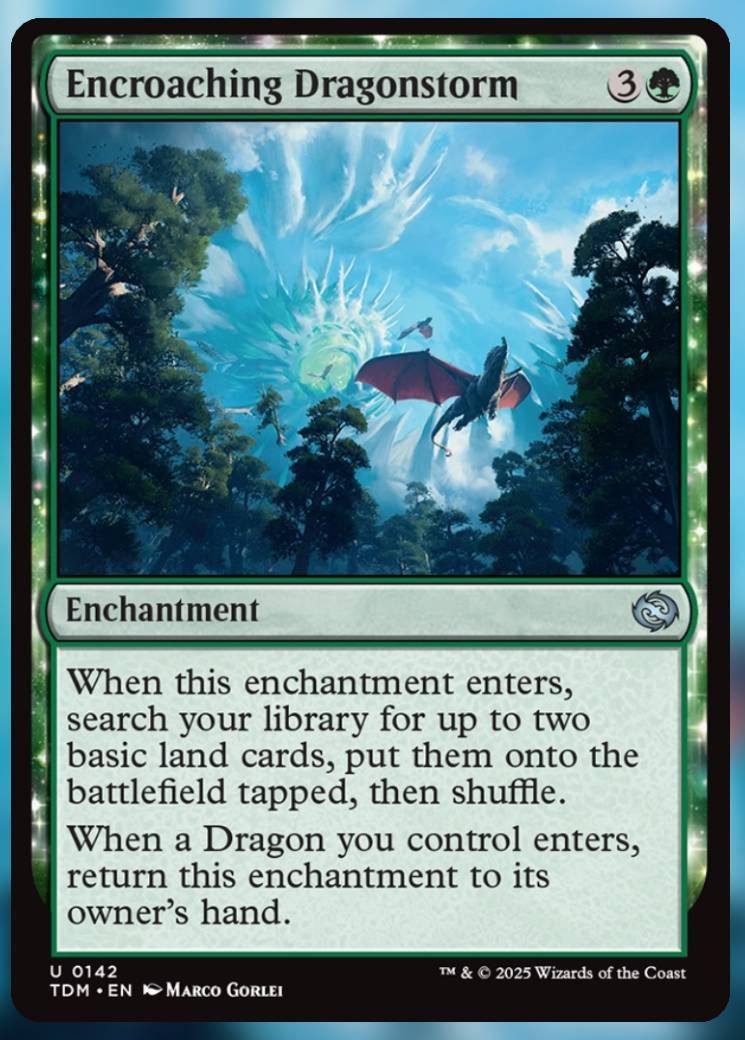 Encroaching Dragonstorm Alt Art