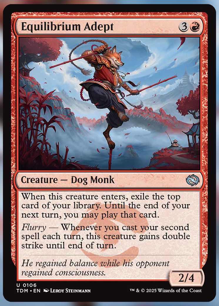 Equilibrium Adept