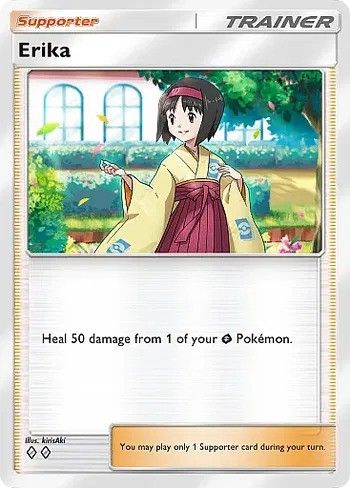 Erika in Pokemon TCG Pocket