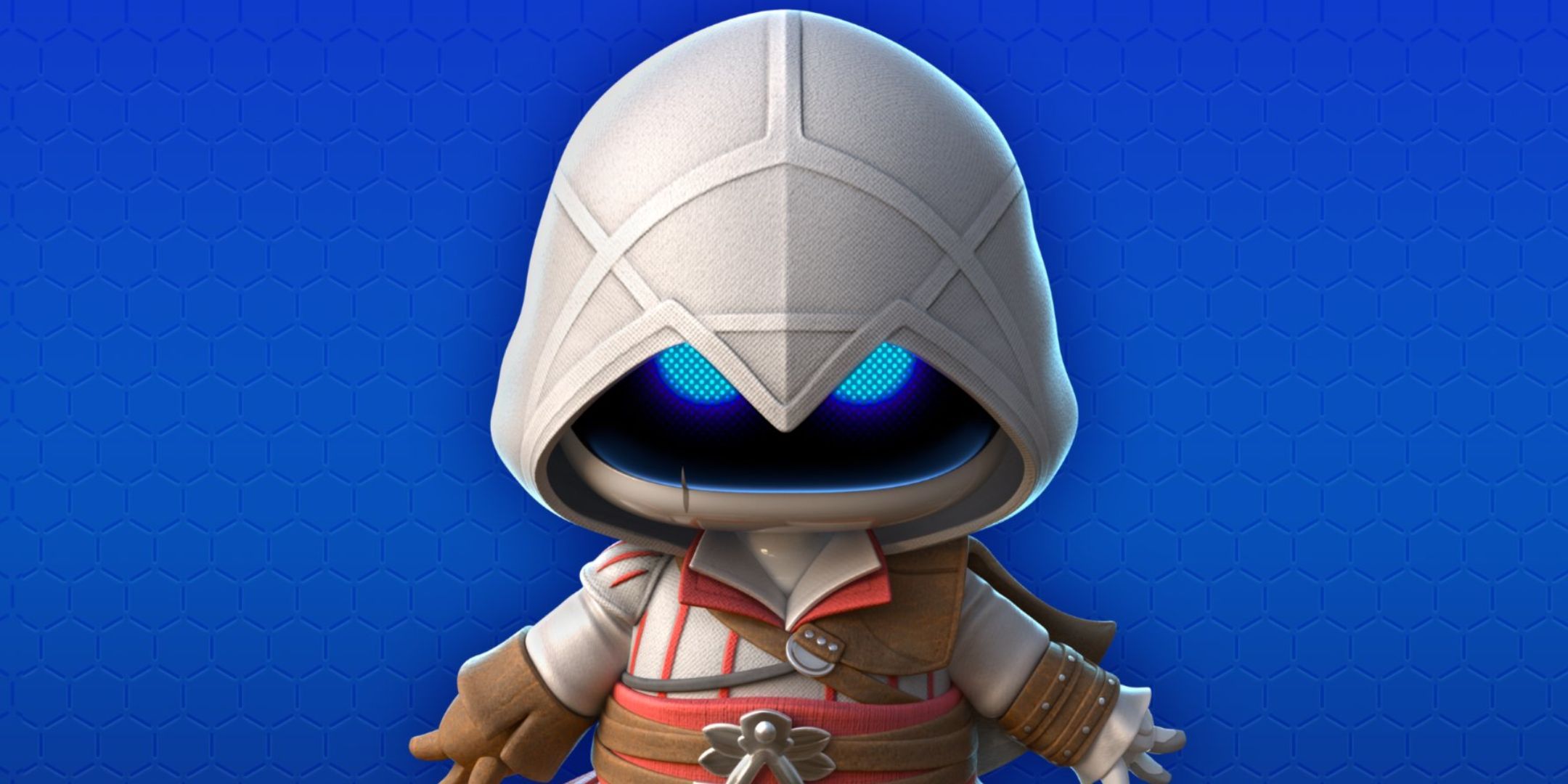 Ezio from Assassin's Creed in Astro Bot.