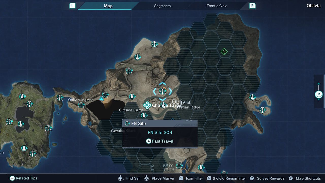 FNS Site 309 in Zenobelid Chronicles X