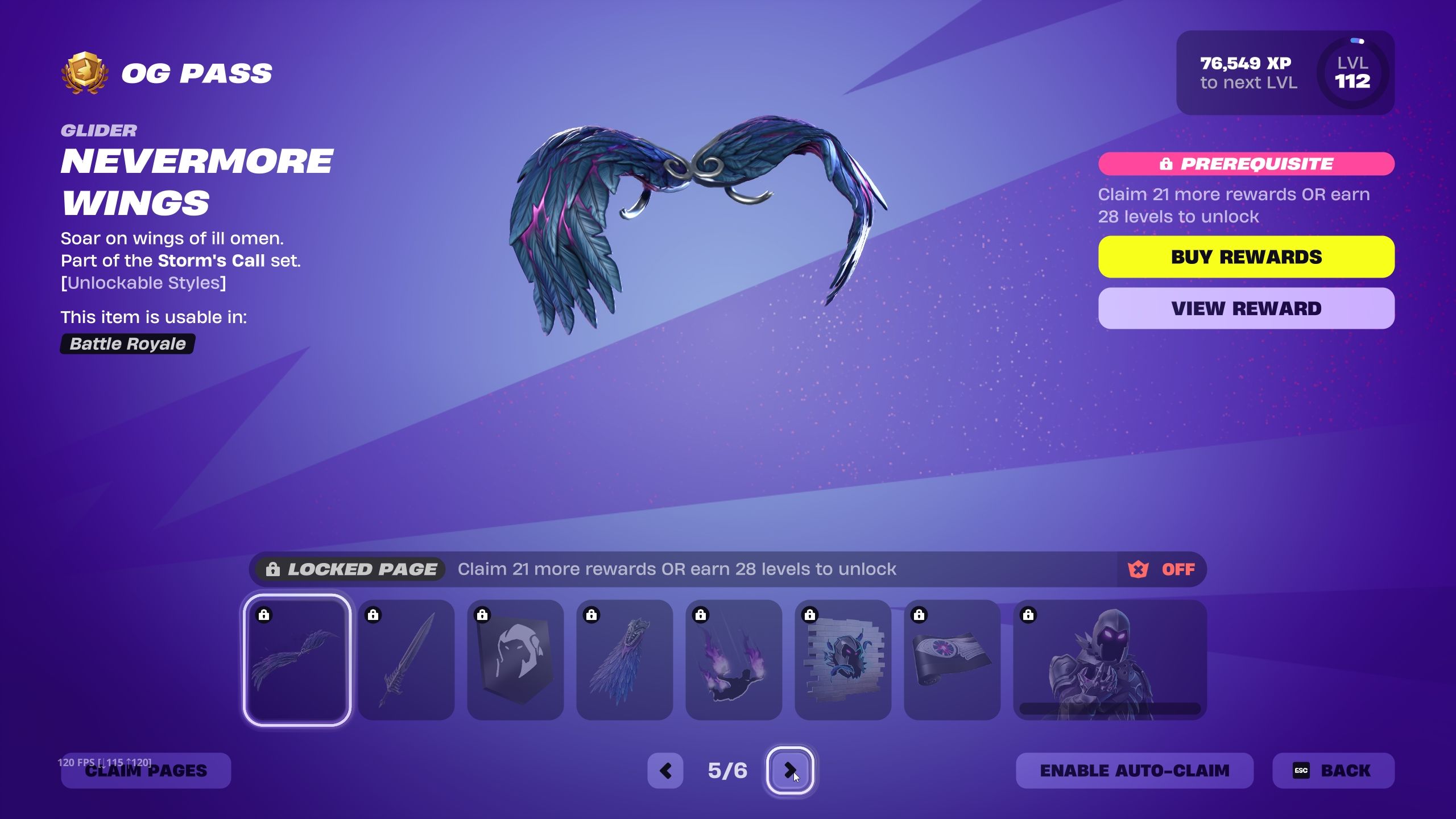 Fortnite و فصل 1 فصل 3 نبرد پاس صفحه 5
