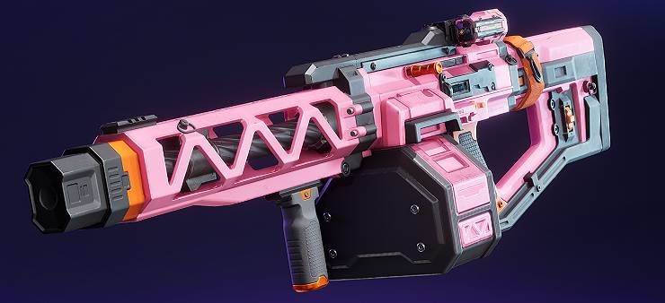 Ghost Pepper Light Machine Gun Rosepink Skin Fragpunk