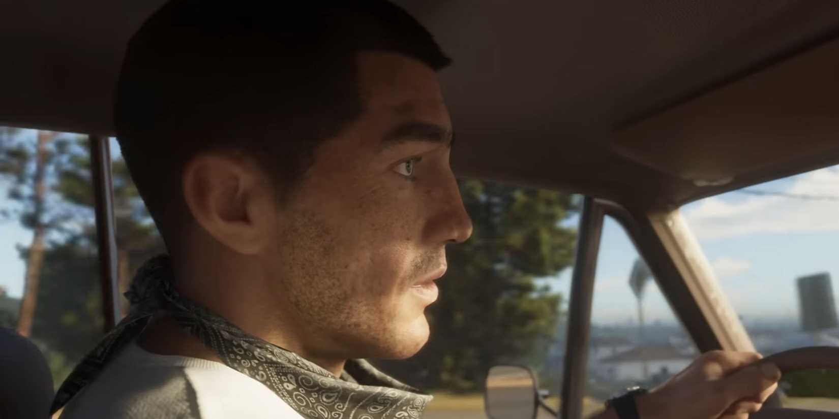 Grand Theft Auto 6 Jason Close-Up Driving