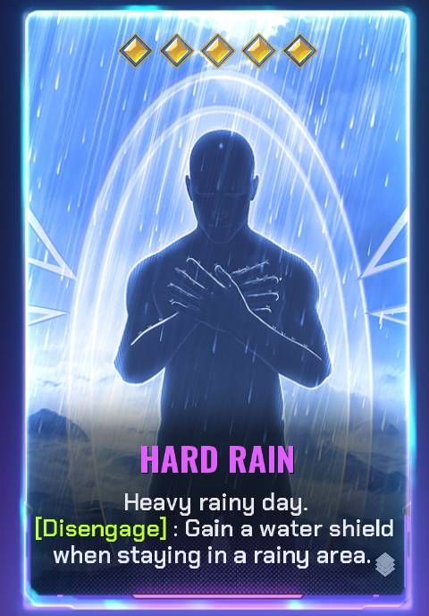 Hard Rain Shard Card