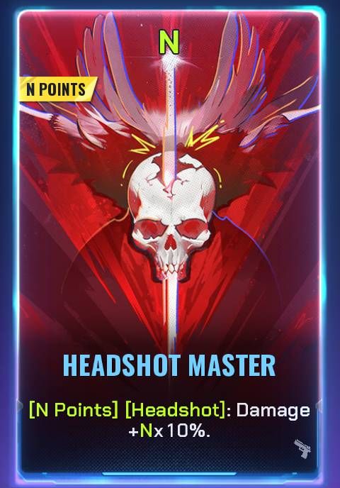 Headshot Master Shard Card