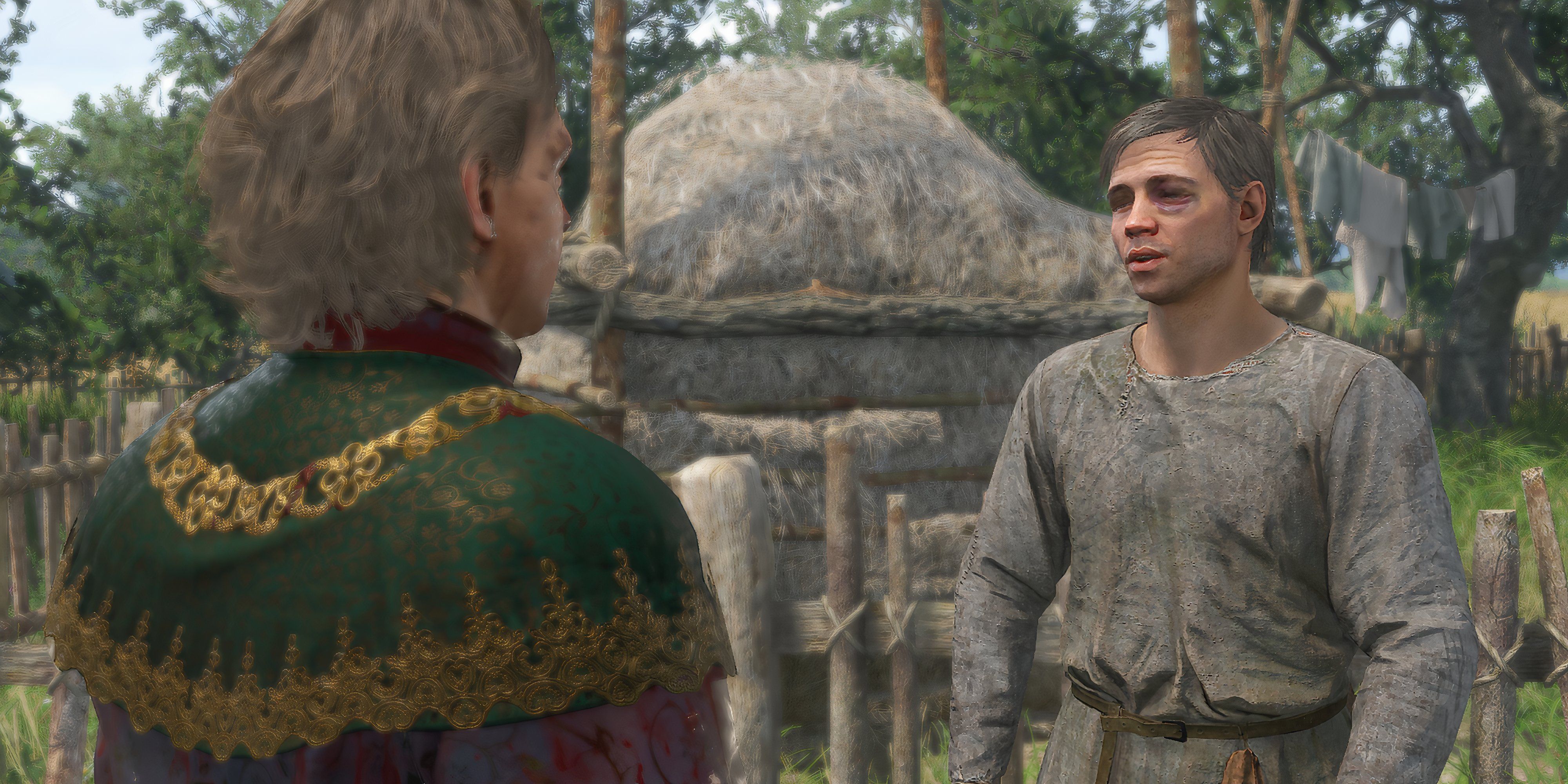 Henry is speaking to Pavel - kcd2