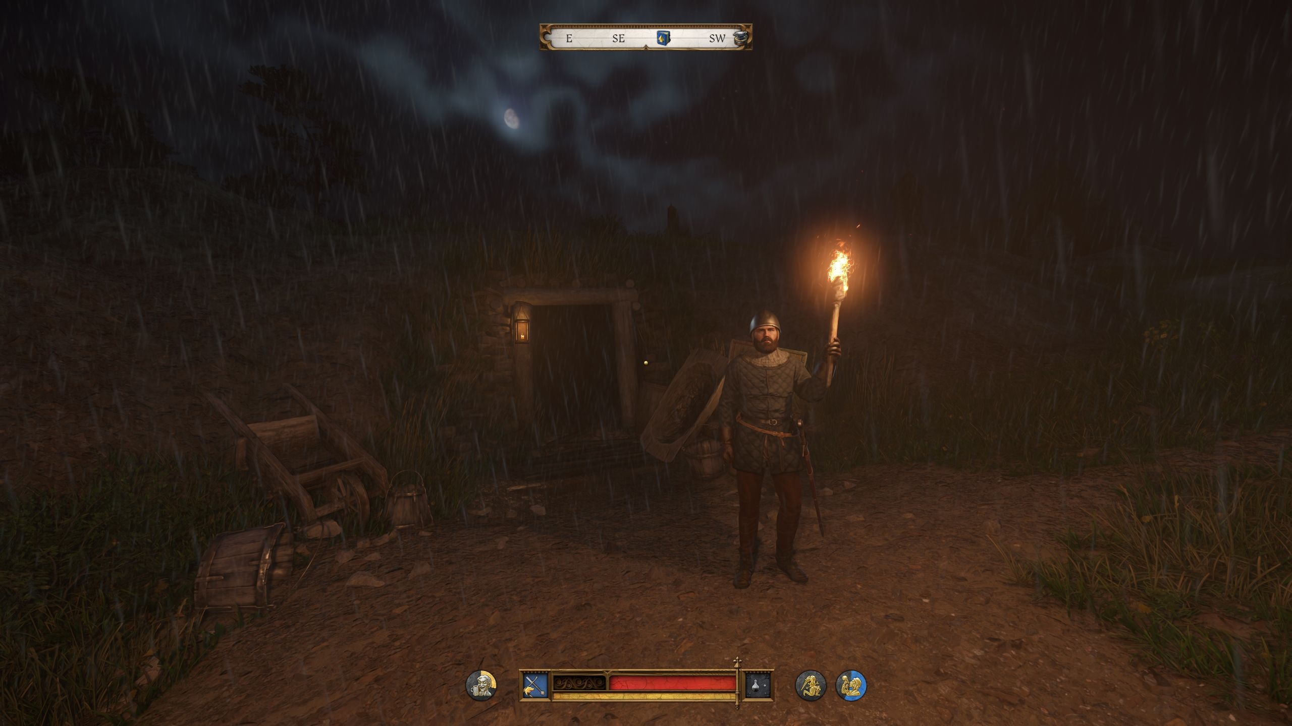 Henry standing in front of Goliath - kcd2